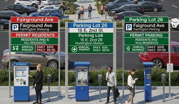 Huntington LIRR Parking