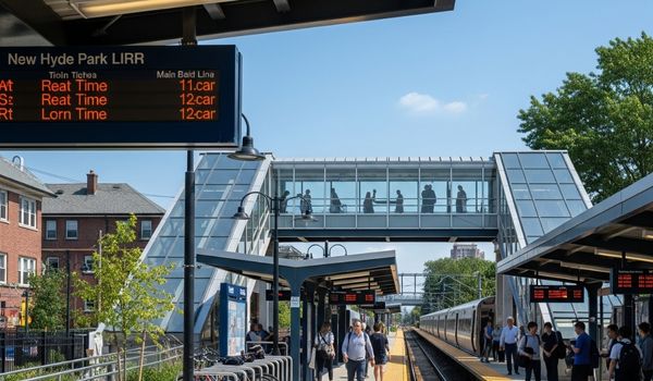 LIRR New Hyde Park Station