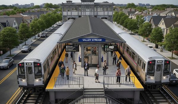 LIRR Valley Stream NY