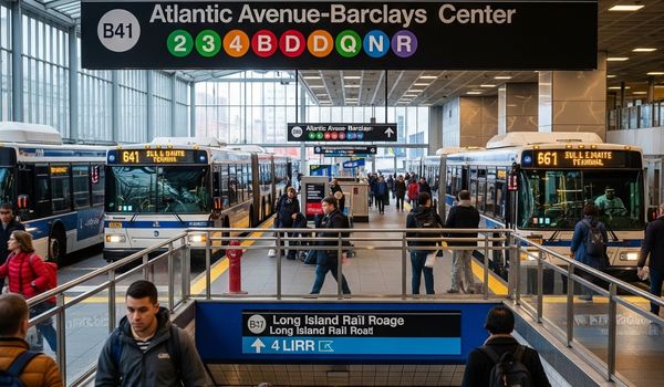 Atlantic Terminal Brooklyn LIRR